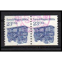 Used 2464 23c Lunch Wagon Very Fine CNP Left 5 PA1166