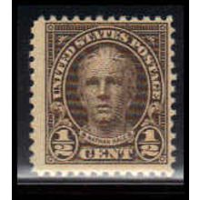 551 1/2c Nathan Hale Just Clears MNH O0779