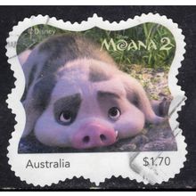 2025: DISNEY, MOANA 2, PART 2, $1.70 USED SELF-ADHESIVE MYSTAMP. 013