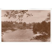 Linn of Campsie and Taymount House Stanley Perthshire RP Postcard 5258