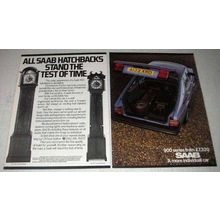 1984 Saab 900 Car Ad - Stand the Test of Time