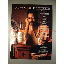 1992 Dewars Scotch Ad with profile of Denys Cowan!!