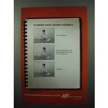 2004 AARP Ad - To Ensure Social Security Solvency