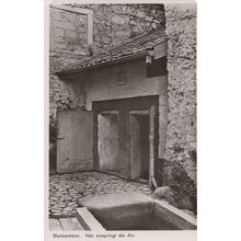 Blankenheim Hier Entspringt Die Ahr Old German Postcard