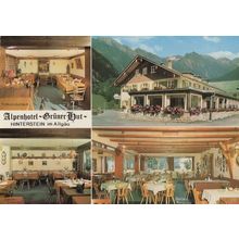Hinterstein Bad Hindelang Alpenhotel German Hotel Postcard