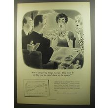 1952 Cincinnati Enquirer Newspaper Ad - Richard Taylor Cartoon