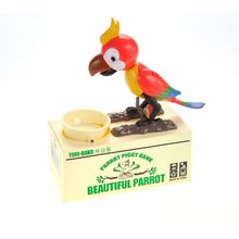 Parrot Coin Bank (Red)