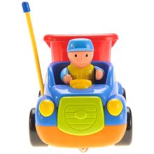 Cartoon RC Construction Car for Kids (Blue)