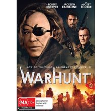Warhunt DVD | Mickey Rourke | Region 4