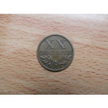 Portugal 1961 20 Centavos Coin