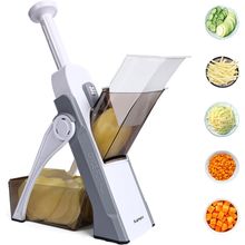 Supmakin Safe Mandoline Slicer for Kitchen, Vegetable Food Potato Chip Slicer Ma