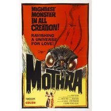 Mothra 1962 01 Poster Canvas Movie Film Print A0 A1 A2 A3 A4 A5 A6 Art Wall Deco