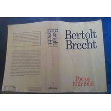 Bertolt Brecht Poems 1913-1956 Ed.- John Willett/Ralph Manheim (P/B 1976)B6.HB2