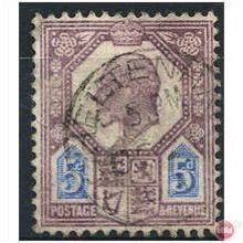 1902 SG242 5d Dull Purple & Ultramarine Fine Used