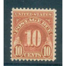 J84 10c Postage Due Just Clears MNH Q3293