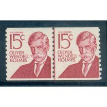 1305E 15c Oliver Holmes Barely Clears MNH Dry Gum CLP W0049