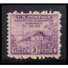 752 3c Washington's Hdqs Fine MNH O4788