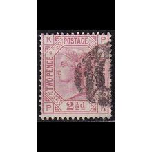 ENGLAND GREAT BRITAIN [1876] MiNr 0047 Platte 09 ( O/used ) [02]