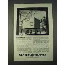 1941 General Electric Ad - On the Wharves