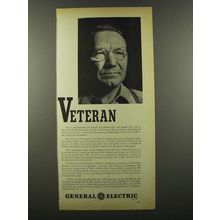 1941 General Electric Ad - Veteran