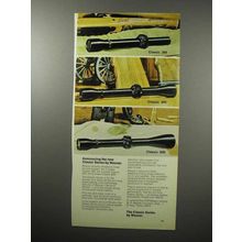 1970 Weaver Scope Ad - Classic 300; Classic 400; 600
