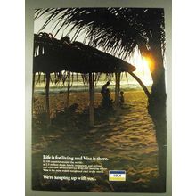 1978 Visa Credit Card Ad - For Living