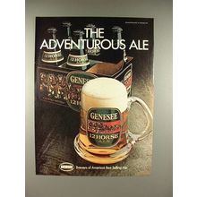 1980 Genesee 12 Horse Ale Beer Ad - Adventurous!