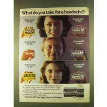 1980 Excedrin P.M. Pain Reliever Ad - For a Headache