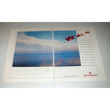 1986 Air Canada Ad - How Far Do You Go