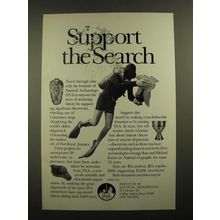 1988 Institute of Nautical Archaeology Ad - Support the Search
