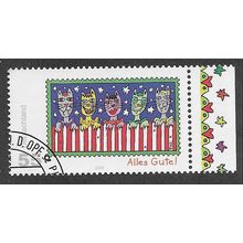 GER 2008 55c 'GREETINGS - ALLES GUTE!' FINE USED (EBID57-082)