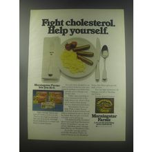 1978 Morningstar Farms Ad - Fight cholesterol. Help yourself