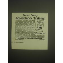 1931 La Salle Extension University Ad - Home Study Accountancy Training