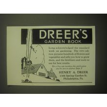 1931 Dreer's Garden Book Ad - Dreer's Garden Book