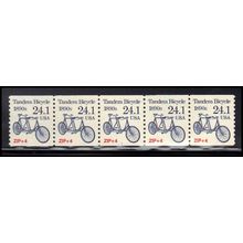 2266 24.1c Tandem Bicycle Very Fine MNH Dry Gum PNC 1/5 X1377