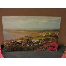 VIEW FROM THE TORS, WESTWARD HO! DEVON used vintage postcard 1970 pm =