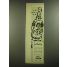 1946 Noilly Prat Vermouth Ad - In a class by itself