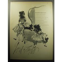 1957 Lord & Taylor Helen Lee dresses Advertisement - Meanwhile, back in port