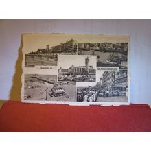 multiview, BLANKENBERGHE, BELGIUM used postcard 1947 pm #