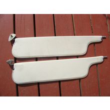 1973 - 79 Ford Truck Bronco White Sunvisors OEM D3TB-1004122-AA 74 75 76 77 78