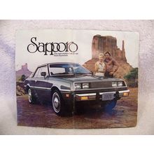 1978 PLYMOUTH SAPPORO SALES LITERATURE BROCHURE