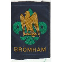 Scout Badge - Camp Site - Bromham - Ribbon (A1)