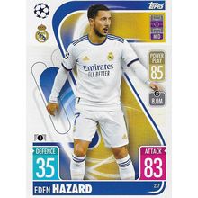 Match Attax UCL/UEL/UECL 2021-22: Real Madrid CF, Midfielder - Hazard (Eden)