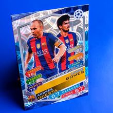 Topps Match Attax Champions League 2016/17 - FCB18: Andrés Iniesta / André Gomes