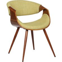 Armen Living Butterfly Mid Century Modern Dining Chair for Kitchen Office Desk V