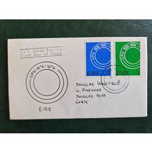 Irish FDC 1974. Universal Postal Union Centenary. Franked in Cork. (c)