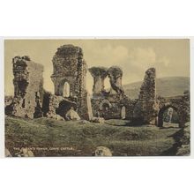 CORFE CASTLE Queen's Tower The Chapel early to mid 20th C. RPPC 8784