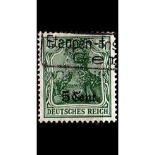 GERMANY REICH Besetzung [EtappeWest] MiNr 0002 a ( O/used )