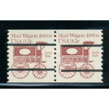 1903a 9.3c Mail Wagon Very Fine MNH Dry Gum Gap Pair PreCnx W0165