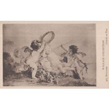 Cupid At Play Wallace Collection Cupids Antique Painting Postcard